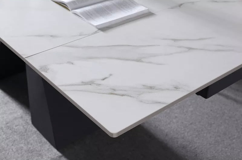 Extendable Marble Dining Table