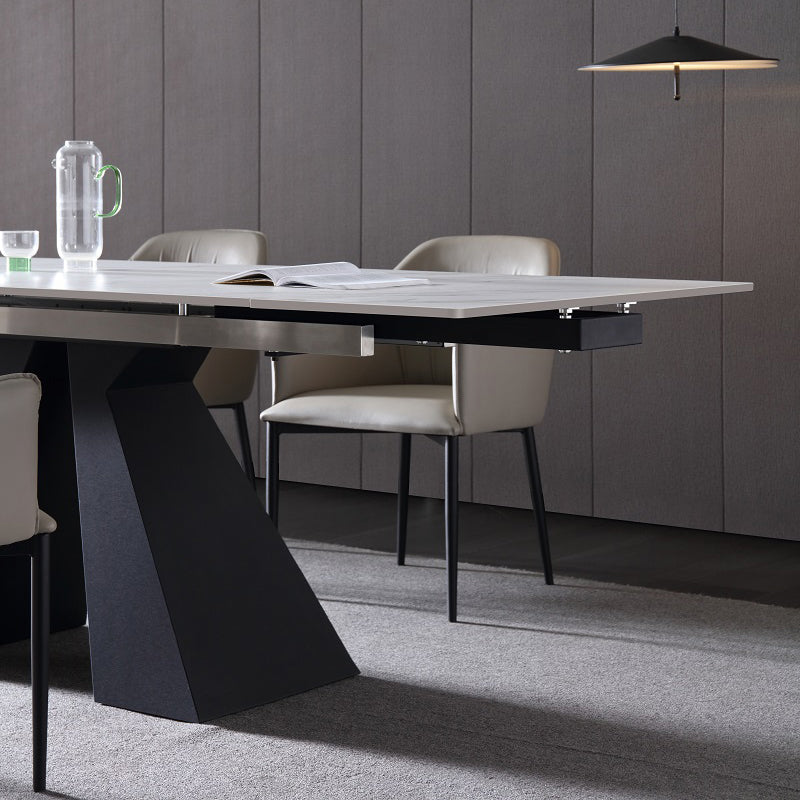 Extendable Marble Dining Table