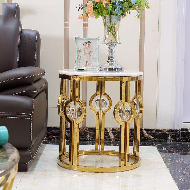 Marble Side End Table