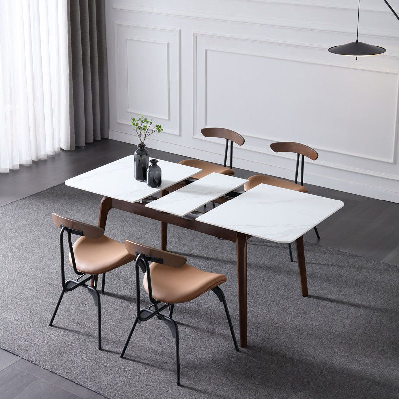 Mable Extendable Table Extendable Marble Dining Table 3 – SLVTE
