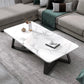 White Marble Coffee Table 2